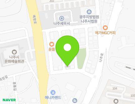 10 Jaesin-gil, Naju-si, Jeollanam-do, Republic of Korea Map