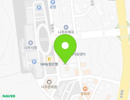 21-9 Sicheong-gil, Naju-si, Jeollanam-do, Republic of Korea Map