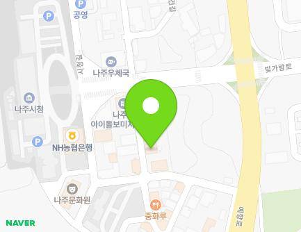 15-9 Sicheong-gil, Naju-si, Jeollanam-do, Republic of Korea Map