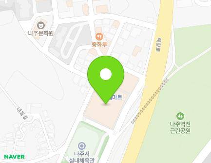 15 Naedong-gil, Naju-si, Jeollanam-do, Republic of Korea Map