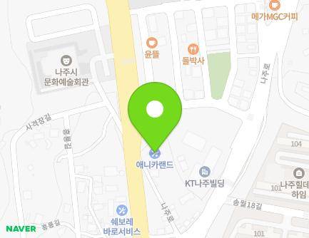 4126 Yehyang-ro, Naju-si, Jeollanam-do, Republic of Korea Map