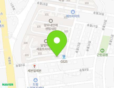 17 Songwol 9-gil, Naju-si, Jeollanam-do, Republic of Korea Map