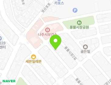 35-10 Pungmulsijang 2-gil, Naju-si, Jeollanam-do, Republic of Korea Map