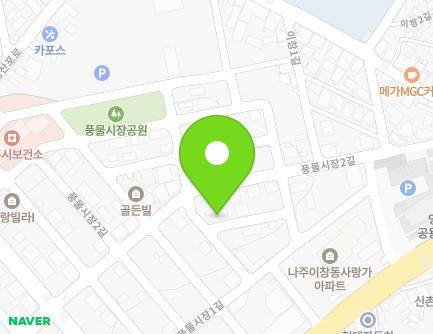 50-3 Pungmulsijang 2-gil, Naju-si, Jeollanam-do, Republic of Korea Map
