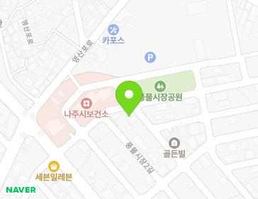43-9 Pungmulsijang 2-gil, Naju-si, Jeollanam-do, Republic of Korea Map