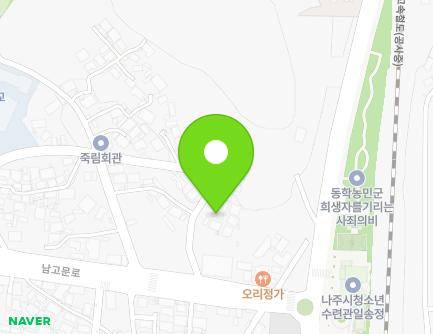 49-13 Namsan-gil, Naju-si, Jeollanam-do, Republic of Korea Map
