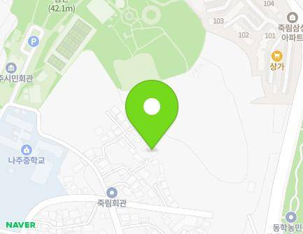 41-11 Namsan-gil, Naju-si, Jeollanam-do, Republic of Korea Map