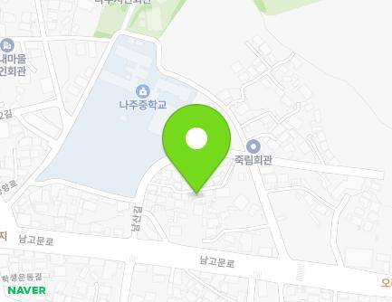 46-15 Namsan-gil, Naju-si, Jeollanam-do, Republic of Korea Map