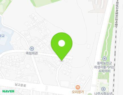 45-12 Namsan-gil, Naju-si, Jeollanam-do, Republic of Korea Map