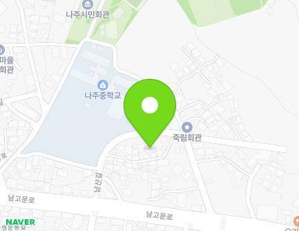 46-16 Namsan-gil, Naju-si, Jeollanam-do, Republic of Korea Map