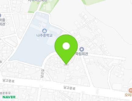 46-11 Namsan-gil, Naju-si, Jeollanam-do, Republic of Korea Map