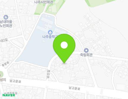 46-22 Namsan-gil, Naju-si, Jeollanam-do, Republic of Korea Map