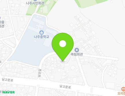 46-12 Namsan-gil, Naju-si, Jeollanam-do, Republic of Korea Map