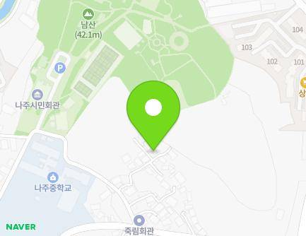 39-19 Namsan-gil, Naju-si, Jeollanam-do, Republic of Korea Map