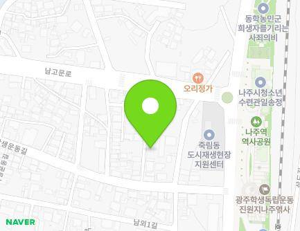 43-10 Haksaengundong-gil, Naju-si, Jeollanam-do, Republic of Korea Map