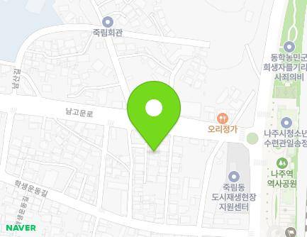 39-38 Haksaengundong-gil, Naju-si, Jeollanam-do, Republic of Korea Map