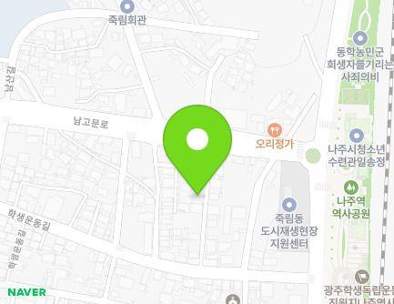 43-15 Haksaengundong-gil, Naju-si, Jeollanam-do, Republic of Korea Map