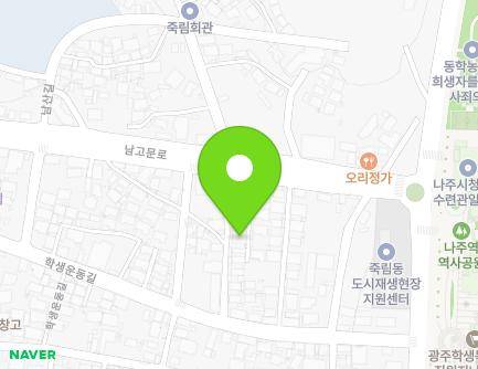39-16 Haksaengundong-gil, Naju-si, Jeollanam-do, Republic of Korea Map