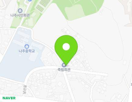 43-2 Namsan-gil, Naju-si, Jeollanam-do, Republic of Korea Map