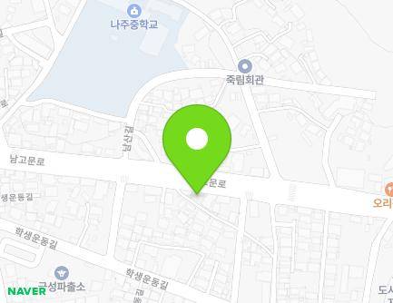 108-7 Namgomun-ro, Naju-si, Jeollanam-do, Republic of Korea Map