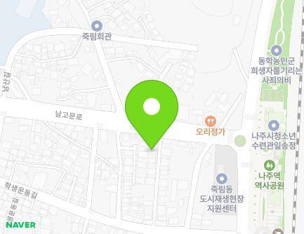 43-21 Haksaengundong-gil, Naju-si, Jeollanam-do, Republic of Korea Map
