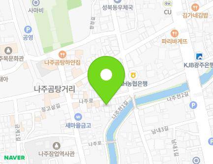 142-16 Naju-ro, Naju-si, Jeollanam-do, Republic of Korea Map