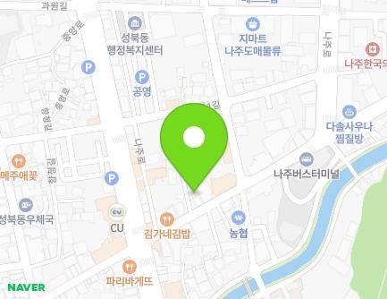 177 Naju-ro, Naju-si, Jeollanam-do, Republic of Korea Map