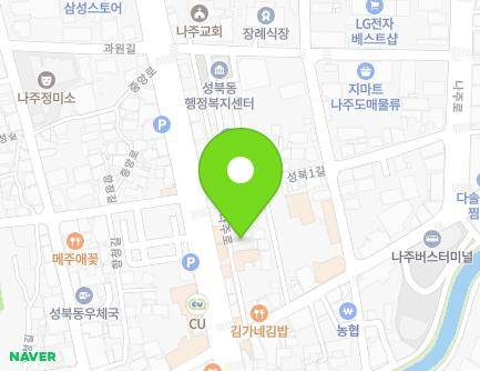 173-8 Naju-ro, Naju-si, Jeollanam-do, Republic of Korea Map