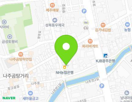 32 Geumseong-gil, Naju-si, Jeollanam-do, Republic of Korea Map
