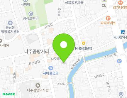 142-14 Naju-ro, Naju-si, Jeollanam-do, Republic of Korea Map