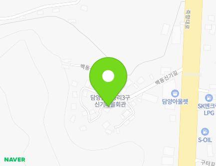 19 Baekdongsingi-gil, Damyang-eup, Damyang-gun, Jeollanam-do, Republic of Korea Map
