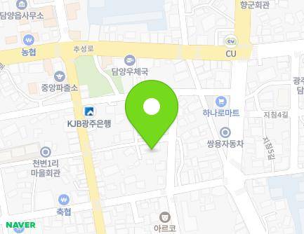11-19 Jichim 1-gil, Damyang-eup, Damyang-gun, Jeollanam-do, Republic of Korea Map