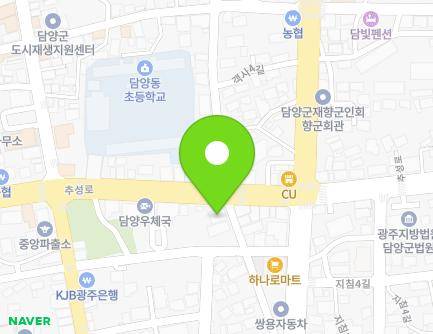 19-33 Jichim 1-gil, Damyang-eup, Damyang-gun, Jeollanam-do, Republic of Korea Map