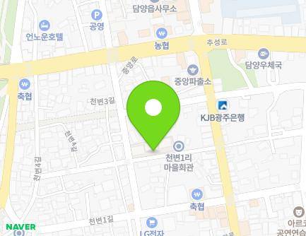 15 Cheonbyeon 3-gil, Damyang-eup, Damyang-gun, Jeollanam-do, Republic of Korea Map