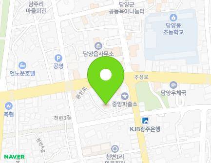 69-12 Jungang-ro, Damyang-eup, Damyang-gun, Jeollanam-do, Republic of Korea Map