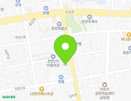 59 Jungang-ro, Damyang-eup, Damyang-gun, Jeollanam-do, Republic of Korea Map