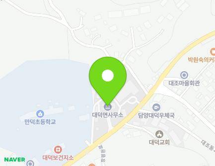 915 Changpyeonghyeon-ro, Daedeok-myeon, Damyang-gun, Jeollanam-do, Republic of Korea Map