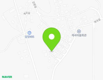 17-9 Gyegok-gil, Daejeon-myeon, Damyang-gun, Jeollanam-do, Republic of Korea Map