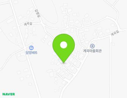 17-12 Gyegok-gil, Daejeon-myeon, Damyang-gun, Jeollanam-do, Republic of Korea Map