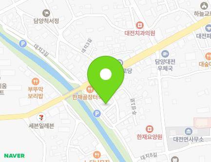 28-12 Daechi 8-gil, Daejeon-myeon, Damyang-gun, Jeollanam-do, Republic of Korea Map