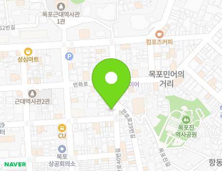 14 Yeongsan-ro 40beon-gil, Mokpo-si, Jeollanam-do, Republic of Korea Map