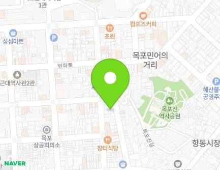11-1 Manho-ro 29beon-gil, Mokpo-si, Jeollanam-do, Republic of Korea Map