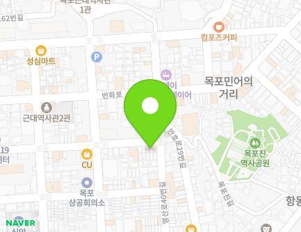 24-1 Yudong-ro 42beon-gil, Mokpo-si, Jeollanam-do, Republic of Korea Map