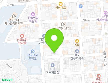 33 Haean-ro 165beon-gil, Mokpo-si, Jeollanam-do, Republic of Korea Map