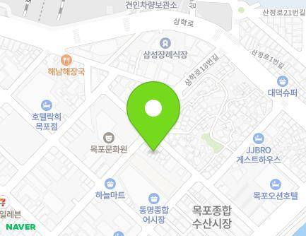 44-3 Sugang-ro 12beon-gil, Mokpo-si, Jeollanam-do, Republic of Korea Map