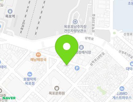 12-1 Samhak-ro 18beon-gil, Mokpo-si, Jeollanam-do, Republic of Korea Map