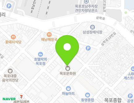 41 Sugang-ro 12beon-gil, Mokpo-si, Jeollanam-do, Republic of Korea Map