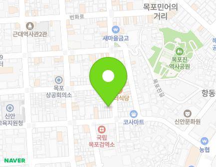 26-5 Yeongsan-ro 40beon-gil, Mokpo-si, Jeollanam-do, Republic of Korea Map