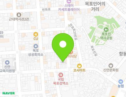 26-4 Yeongsan-ro 40beon-gil, Mokpo-si, Jeollanam-do, Republic of Korea Map