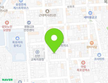12-8 Yudong-ro 36beon-gil, Mokpo-si, Jeollanam-do, Republic of Korea Map